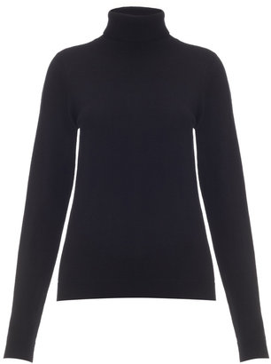 Whistles Silk Mix Roll Neck