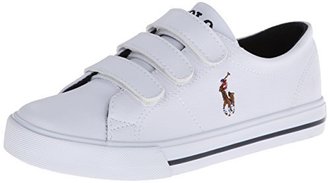 Polo Ralph Lauren Kids Scholar EZ Tumbled-Multi P Sneaker (Toddler/Little Kid),White,1 M US Little Kid