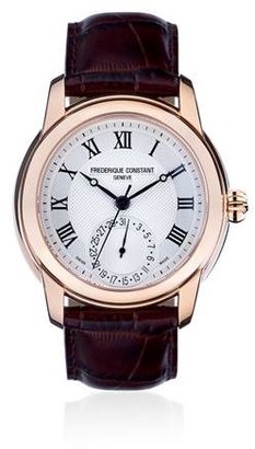 Frederique Constant Classics Manufacture Watch With Rose Gold