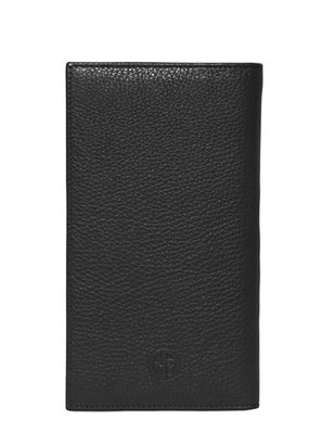 Giorgio Armani Grained Leather Yen Holder Wallet
