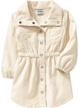 T&G Corduroy Shirtdresses for Baby