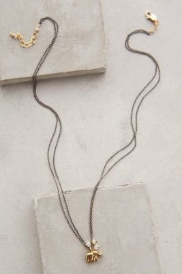 Lulu Elephas Pendant Necklace