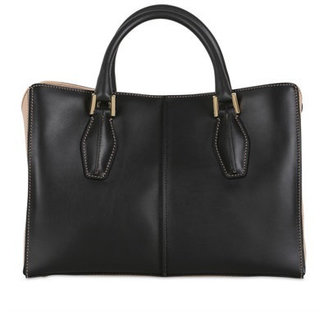 Tod's D-Cube Small Leather Tote Bag