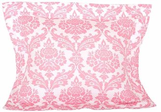 Lullaby Linen Damask Cushion, Pink