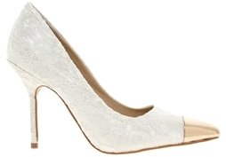 Timeless Oneil White Heeled Shoes - White
