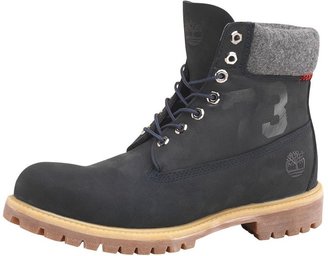 Timberland Mens 6 Inch Classic Boots Navy/Wool