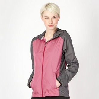 Nike Pink woven 'Racer' jacket