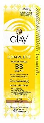 Olay Complete BB Cream SPF15 Skin Perfecting Tinted Moisturiser 50ml - Medium