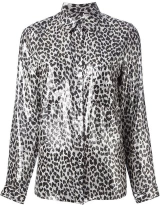 Diesel leopard print blouse