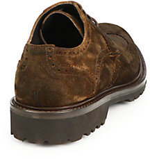 To Boot Patton Suede Wingtips