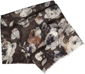 Johnston & Murphy Abstract Floral Scarf
