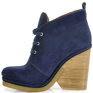 Marc by Marc Jacobs 636990 - Suede Tie Bootie