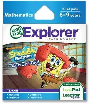 Leapfrog LeapPad Explorer Game: SpongeBob SquarePants.
