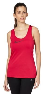 Nike Pink 'Dri-FIT' base layer tank top
