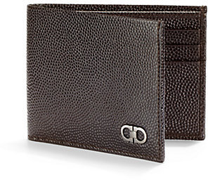 Ferragamo Ten-Forty-One Leather Billfold Wallet