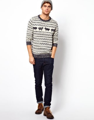 Selected Jumper With Animal Jacquard