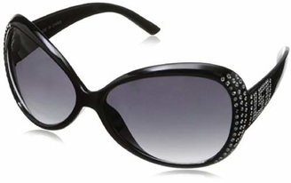 MLC Eyewear Women's Metallic Oval Shades Sunglasses