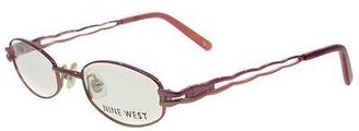Nine West New 140 0JLN Fuschia Fade Full Rim Eyeglasses 43mm