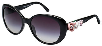 Dolce & Gabbana DG4167 Cat’s Eye Sunglasses, Black