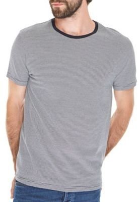 Burton Navy thin stripe t-shirt