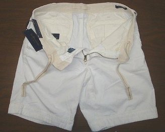Polo Ralph Lauren NWT $75 Rugged Relaxed White Chino Shorts Mens 33 38 40 42 NEW