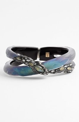 Alexis Bittar 'Lucite® - Imperial Noir' Snake Bracelet