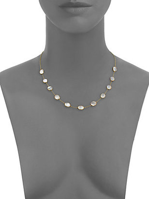 Ippolita Polished Rock Candy Mother-of-Pearl & 18K Yellow Gold Short Confetti Station Necklace