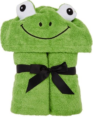 Yikes Twins Frog Hooded Towel-Green