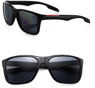 Prada Square Aviator Sunglasses