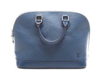 Louis Vuitton Pre-owned Blue Epi Leather Alma Bag