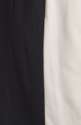 Calvin Klein Cap Sleeve Colorblock Dress (Plus Size)