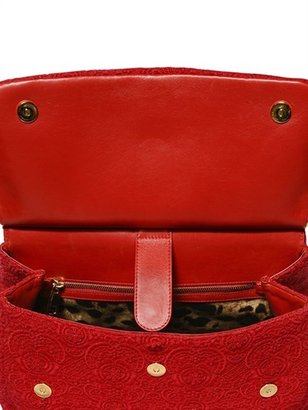 Dolce & Gabbana Sicily Lacy Top Handle Bag