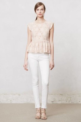 Anthropologie Laced Solstice Shell