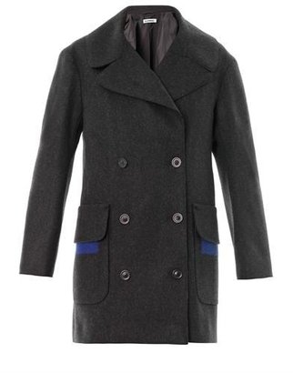 Jil Sander Parigi double-breasted wool coat