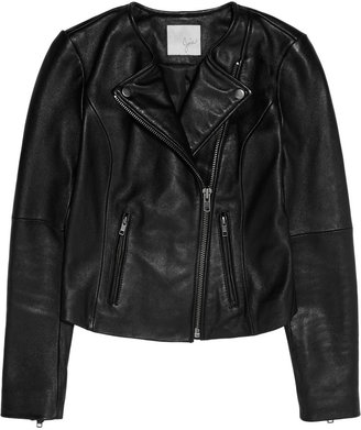 Joie Darnel leather biker jacket