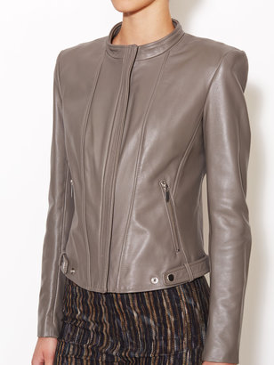 Theyskens' Theory Janner Leather Motorcycle Jacket