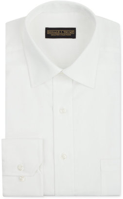 Donald Trump Non-Iron White Twill Dress Shirt