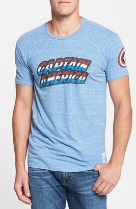 Retro Brand 20436 Retro Brand 'Captain AmericaTM' Slim Fit T-Shirt