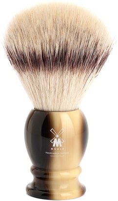 Mühle Shaving Brush Synthetic Horn Brown Premium Shave
