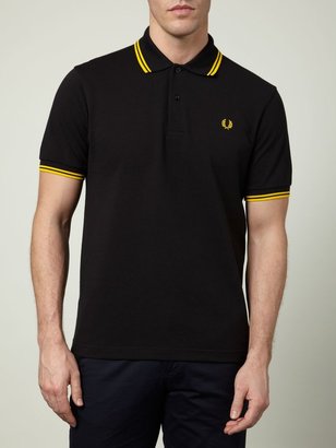 Fred Perry Men's Short-Sleeved Twin Tipped Polo Shirt