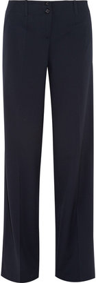 Michael Kors Wool-garbardine wide-leg pants