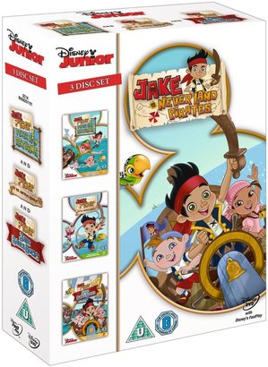 Disney Jake and the Neverland Pirates Boxset (Yo Ho, Peter Pan Returns, Jake Saves Bucky) DVD