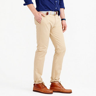 J.Crew Unhemmed essential chino in 484 fit
