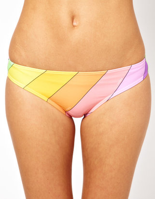 Wildfox Couture Rainbow Hipster Bikini Bottom - Multi
