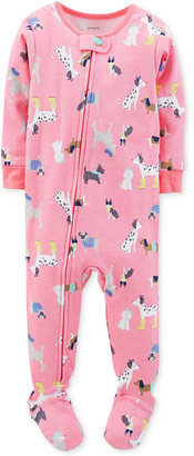 Carter's Toddler Girls' One-Piece Footed Pajamas