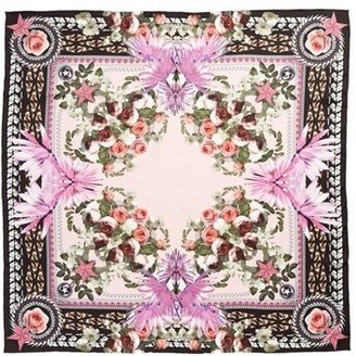 Givenchy 'Paradise Flowers' Silk Scarf