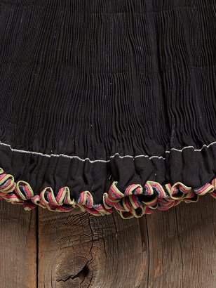 Free People Vintage Pleated Wrap Skirt