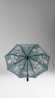 Burberry New York Landmarks Folding Umbrella