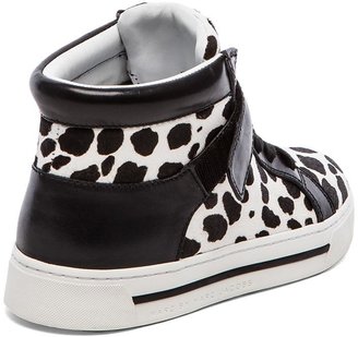 Marc by Marc Jacobs Cute Kicks 10mm Lace Up Sneakers with Calf Fur