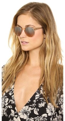 Rialto GARRETT LEIGHT Mirrored Sunglasses